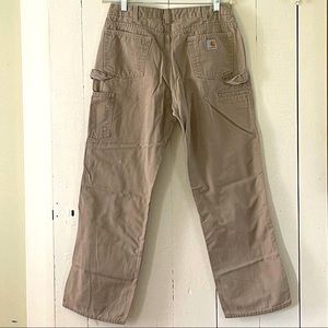 Carhartt Work Pants - size 12 - tan